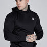 SikSilk - Black Essentials Poly Hoodie